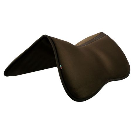 ACAVALLO MEMORY FOAM HALF PAD, BROWN SIZE L ACAVALLO MEMORY FOAM HALF PAD, BROWN SIZE L